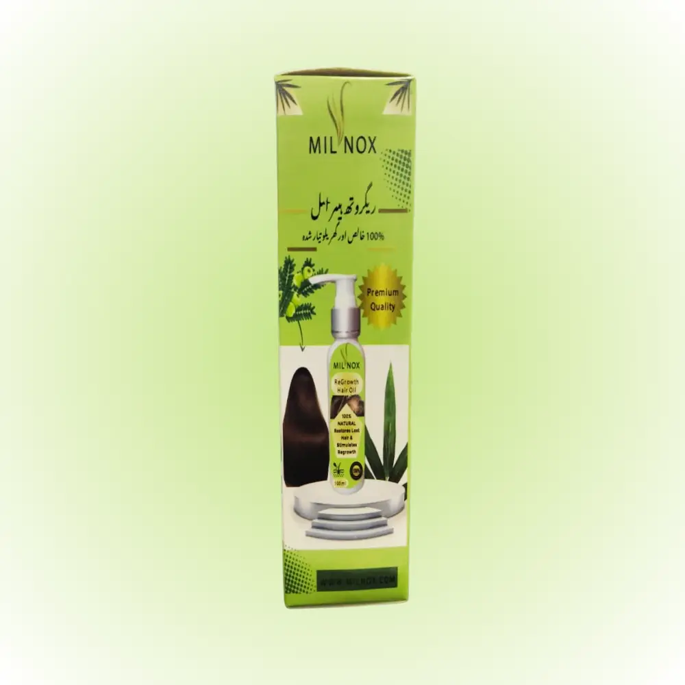 Milnox Regrowth Hair Oil for Hair Growth & Hair Fall Control - Image 5