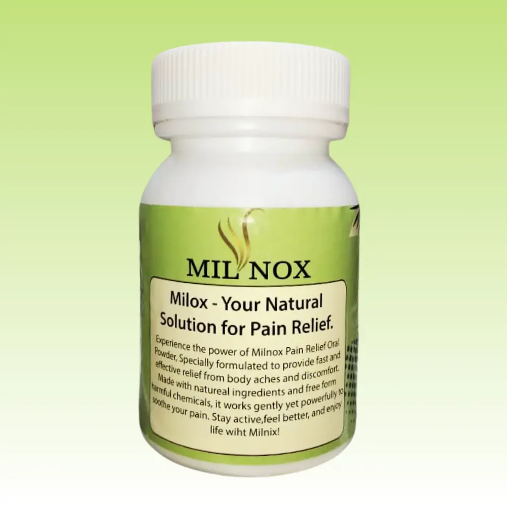 Milnox Pain Relief Oral Powder – Herbal Pain Solution - Image 2